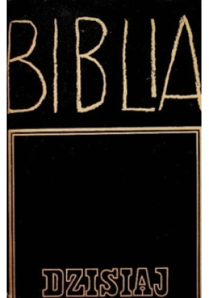 Biblia dzisiaj - Józef Kudasiewicz - książka  wyd. 1969