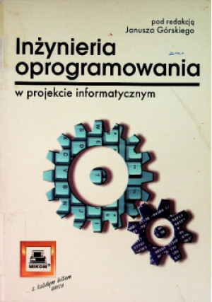 Inżynieria oprogramowania - Janusz Górski - książka  wyd. 2000