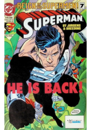 Superman Nr 7 / 96 - książka  wyd. 1996