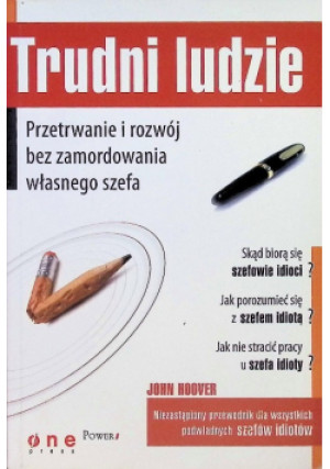 Trudni ludzie - John Hoover - książka  wyd. 2006