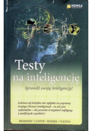 Testy na inteligencję - książka  wyd. 2016