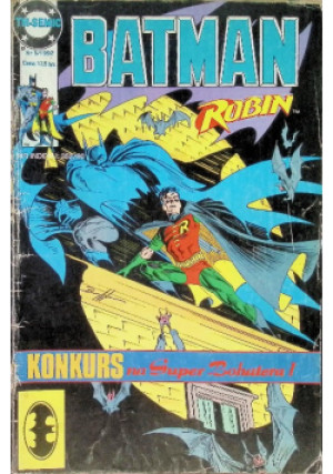 Batman Nr 5 / 92 - książka  wyd. 1992