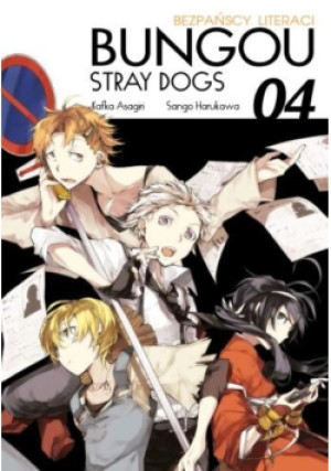 Bungo Stray Dogs Tom 4 - Kafka Asagiri, Sango Harukawa - książka  wyd. 2017