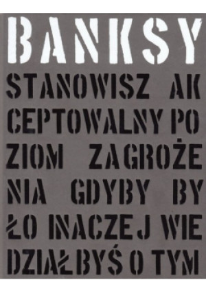 Banksy - książka  wyd. 2018