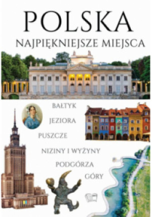 Polska Najpiękniejsze miejsca - Dariusz Jędrzejewski - książka  wyd. 2025