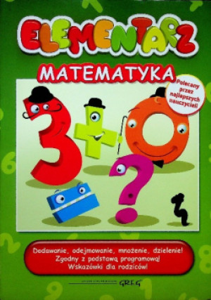 Elementarz - matematyka - Marta Kurdziel, Maria Zagnińska - książka  wyd. 2017