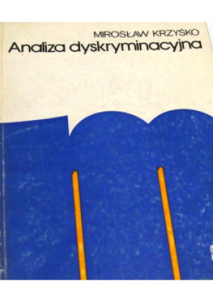 Analiza dyskryminacyjna - Mirosław Krzyśko - książka  wyd. 1982