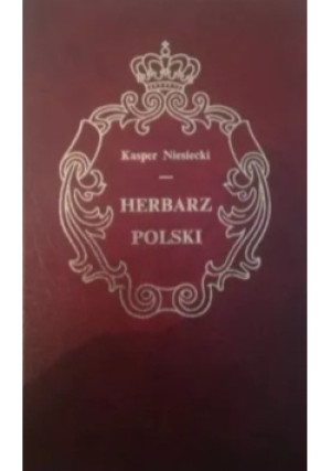 Herbarz Polski Tom II - Kasper Niesiecki - książka historyczna wyd. 1989