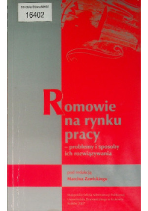 Romowie na rynku pracy - Marcin Zawicki - książka  wyd. 2007