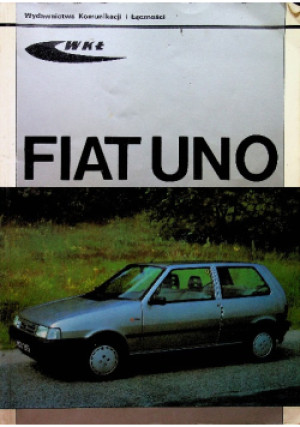 Fiat Uno od modeli 1989 - książka  wyd. 1996