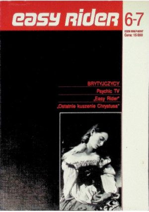 Easy Rider Nr 6 - 7 / 92 - książka  wyd. 1992