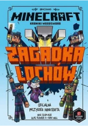 Minecraft Zagadka lochów - książka  wyd. 2020