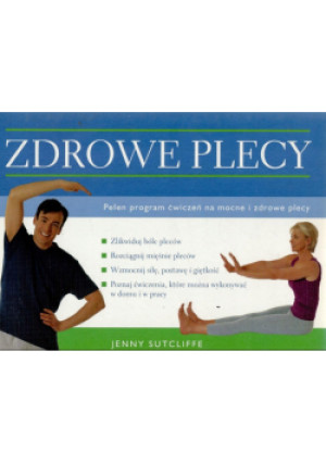 Zdrowe plecy - Jenny Sutcliffe - książka  wyd. 2006