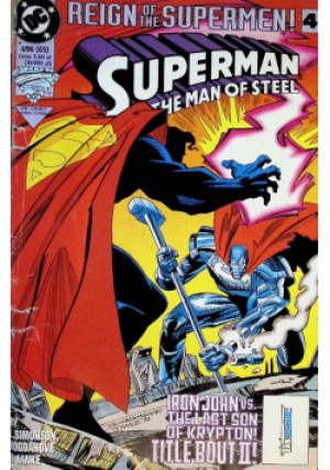 Superman Nr 4 - książka  wyd. 1996