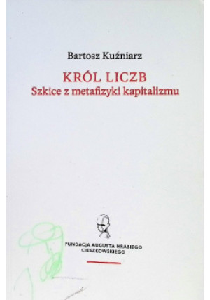 Król liczb - Bartosz Kuźniarz - książka  wyd. 2020