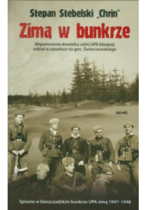Zima w bunkrze - Stepan Stebelski - książka  wyd. 2012