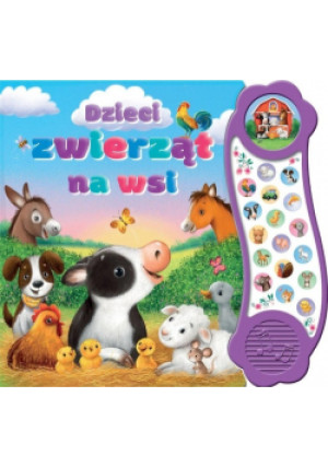 Dzieci zwierząt na wsi - książka  wyd. 2022
