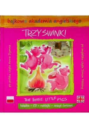 Bajkowa akademia angielskiego: Trzy świnki - książka  wyd. 2009