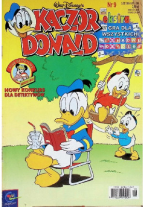 Kaczor Donald Nr 9 - książka  wyd. 1998