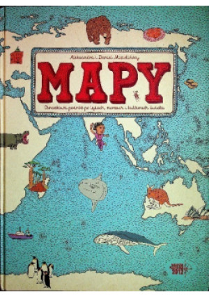 Mapy - Daniel Mizieliński - książka  wyd. 2012