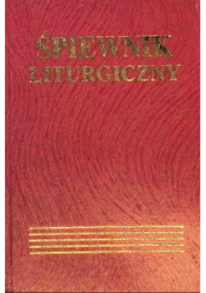 Śpiewnik liturgiczny - książka  wyd. 1991