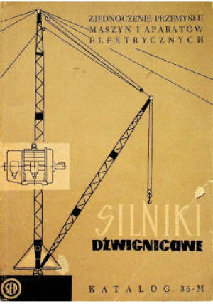 Silniki dźwignicowe - książka  wyd. 1962