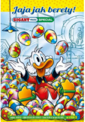 Gigant Poleca Special 1/2024 Jaja jak berety - książka  wyd. 2024