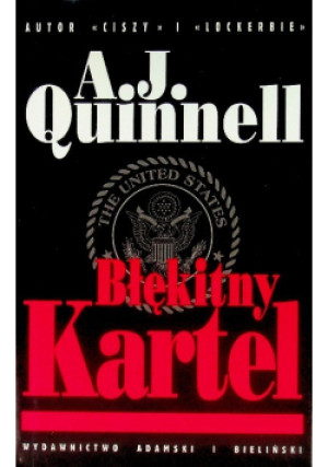 Błękitny Kartel - A. J. Quinnell - książka  wyd. 1996