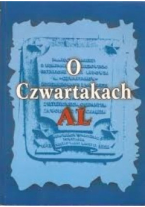 O Czwartakach AL - Zofia Dąbrowska - książka historyczna wyd. 2003