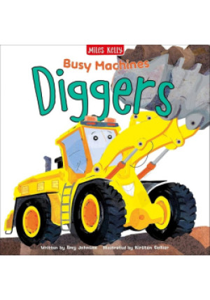 Busy Machines Diggers - Amy Johnson, Kristen Collier - książka  wyd. 2019