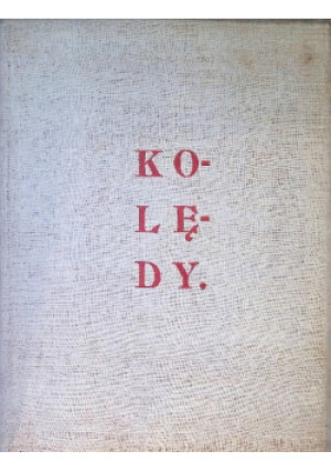 Kolędy 1926 r. - książka  wyd. 1926