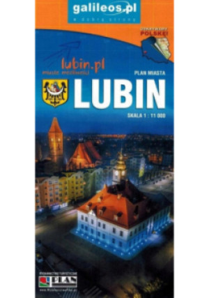 Mapa turystyczna - Lubin - książka  wyd. 2015