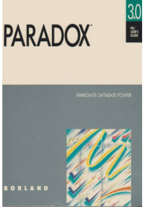 Paradox 3.0 - książka  wyd. 1988