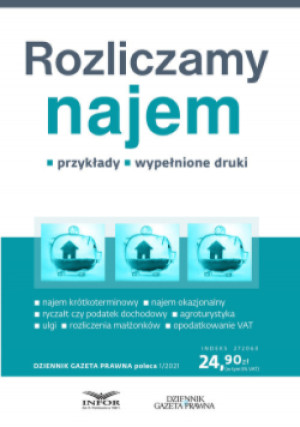 Rozliczamy najem - Radosław Kowalski - książka  wyd. 2021
