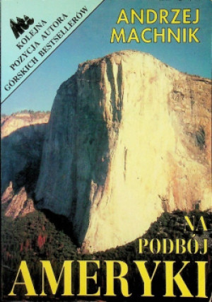 Na podbój Ameryki - Andrzej Machnik - książka  wyd. 1995