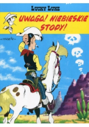 Lucky Luke Uwaga Niebieskie Stopy Tom 10 - Desmond Morris - książka  wyd. 2018