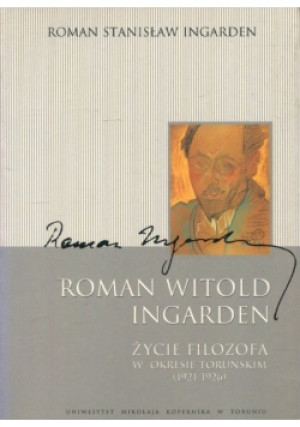 Życie filozofa - Roman Stanisław Ingarden - książka  wyd. 2000