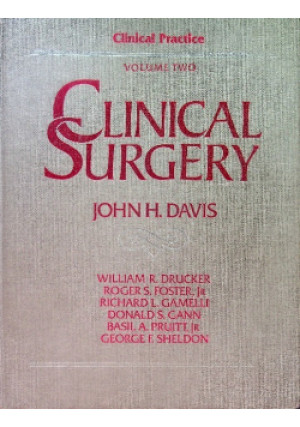 Clinical surgery Volume 2 - John H. Davis - książka  wyd. 1987