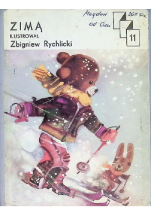 Zimą - Zbigniew Rychlicki - książka  wyd. 1984