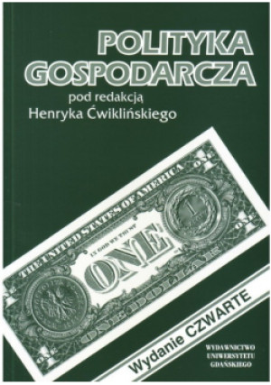 Polityka gospodarcza - Henryk Ćwikliński - książka  wyd. 2004