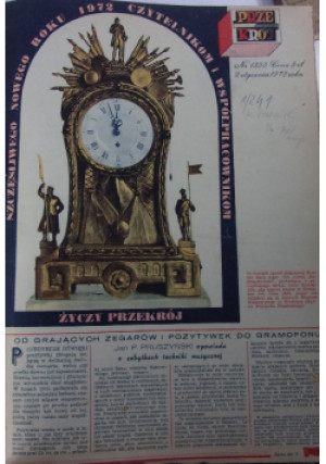 Przekrój Nr 1395 do 1445 / 72 - książka  wyd. 1972