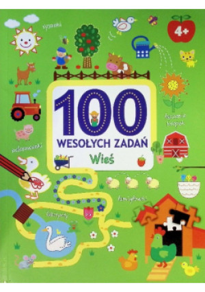 100 wesołych zadań Wieś - książka  wyd. 2020