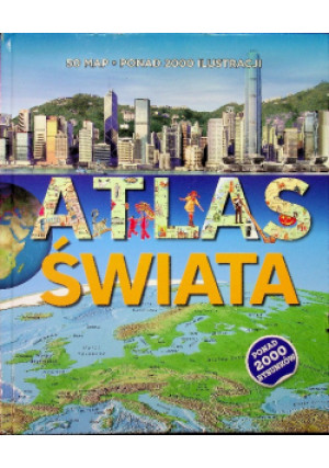 Atlas świata - książka  wyd. 2019