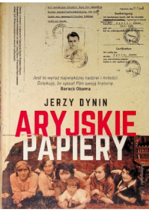 Aryjskie papiery - Jerzy Dynin - książka historyczna wyd. 2019