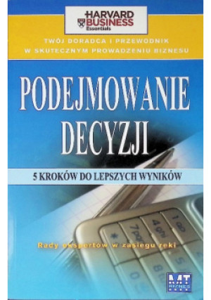 Podejmowanie decyzji - książka  wyd. 2007