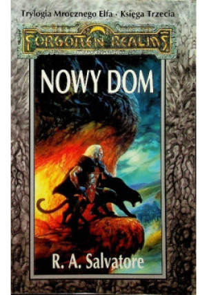 Nowy dom - R. A. Salvatore - książka fantasy wyd. 2000