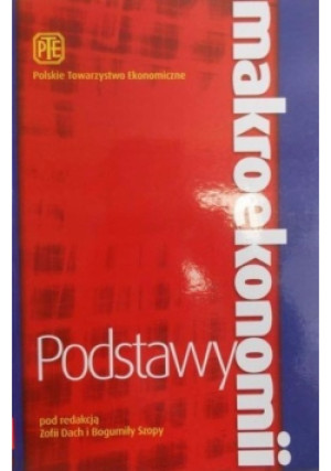 Podstawy makroekonomii - Zofia Dach - książka  wyd. 2004