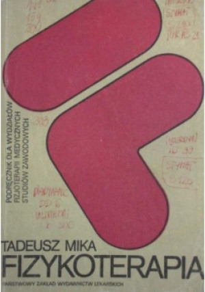 Fizykoterapia - Tadeusz Mika - książka  wyd. 1986