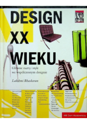 Design XX wieku - Lakshmi Bhaskaran - książka  wyd. 2013