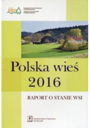 Polska wieś 2016 - książka  wyd. 2016